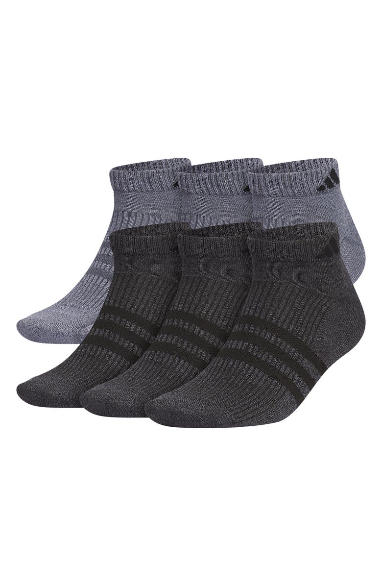 adidas Superlite 3.0 6-Pack Ankle Socks, Main, color, 