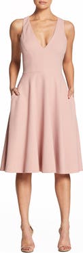 Dress the Population Catalina Fit & Flare Cocktail Dress
