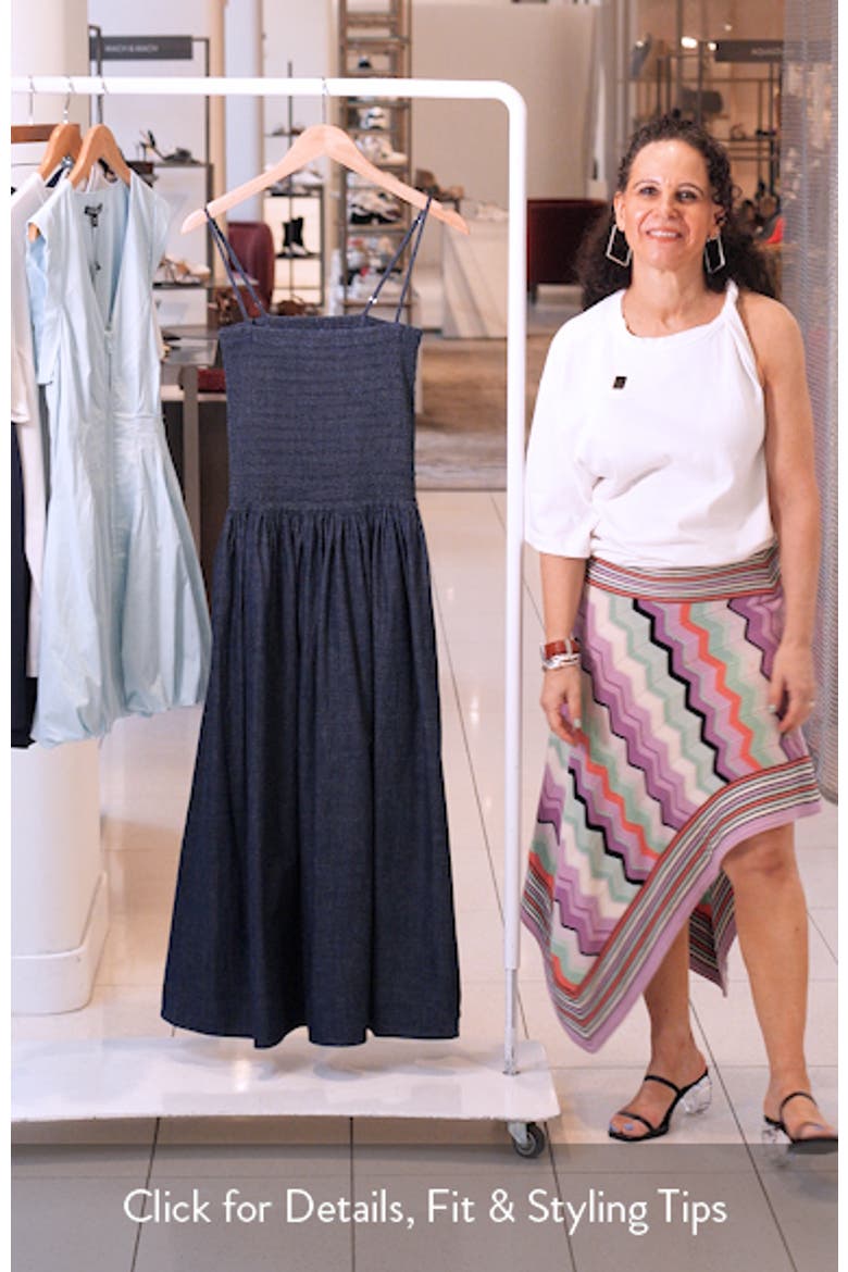 Smocked Midi Sundress video