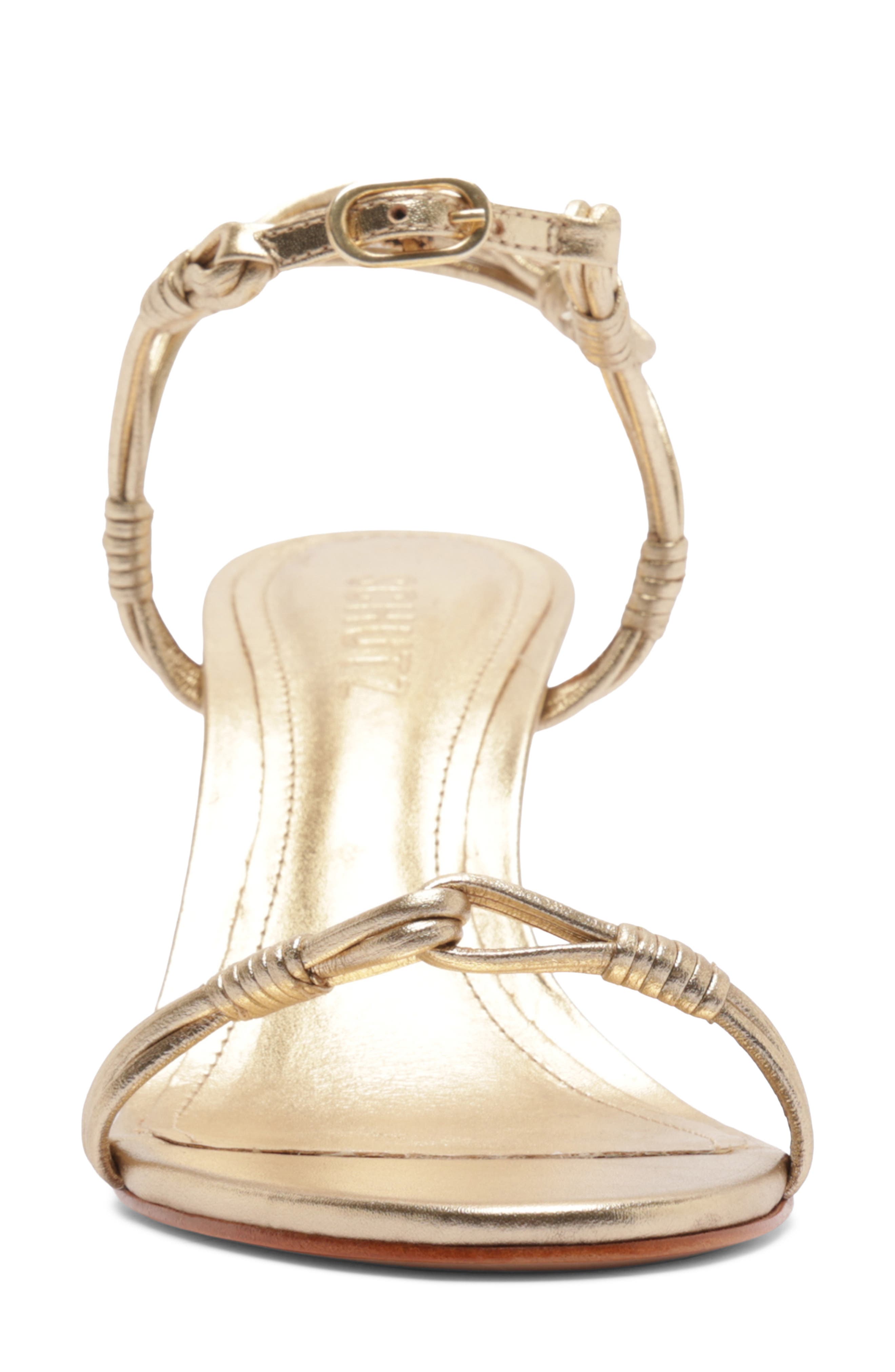 Nara Ankle Strap Sandal, Alternate, color, PLATINA