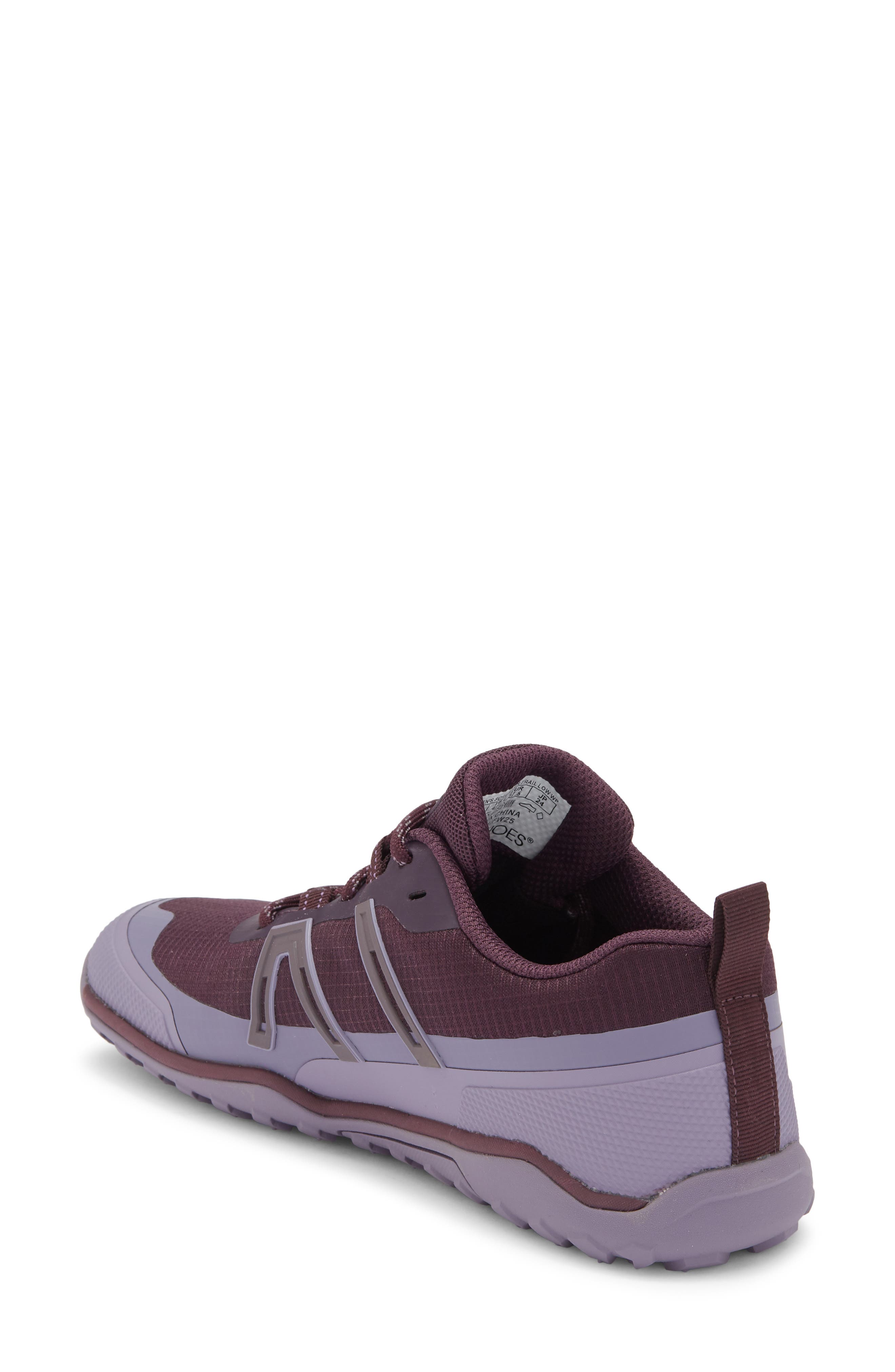 Scrambler Trail Low Waterproof Running Shoe, Alternate, color, PLUM PERFECT / SAGE PURPLE
