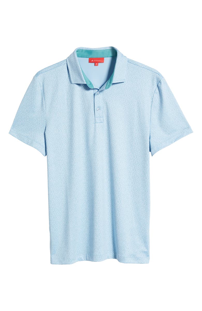 Redvanly Kimbell Floral Performance Polo, Alternate, color, 