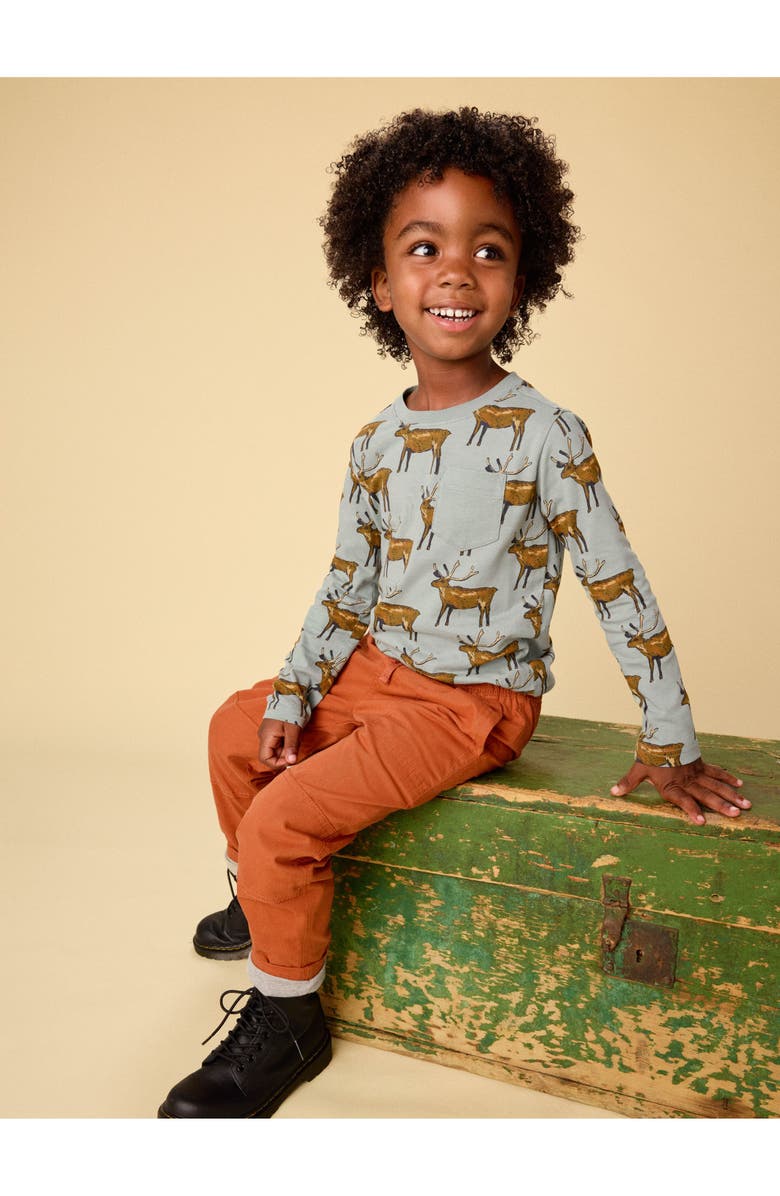 Tea Collection Cozy Does It Lined Pants, Alternate, color, Ginger Bread