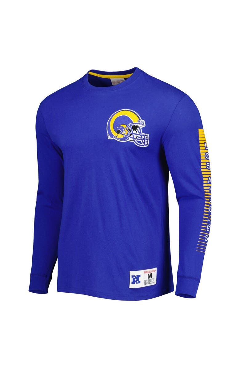Mitchell & Ness Men's Mitchell & Ness Royal Los Angeles Rams Fashion Long Sleeve T-Shirt, Alternate, color, Royal
