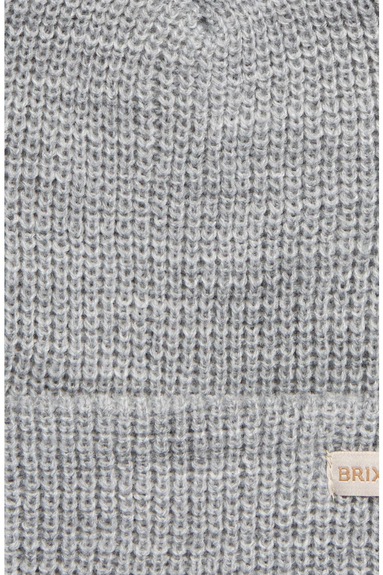 Alpha Beanie, Alternate, color, LIGHT HEATHER GREY