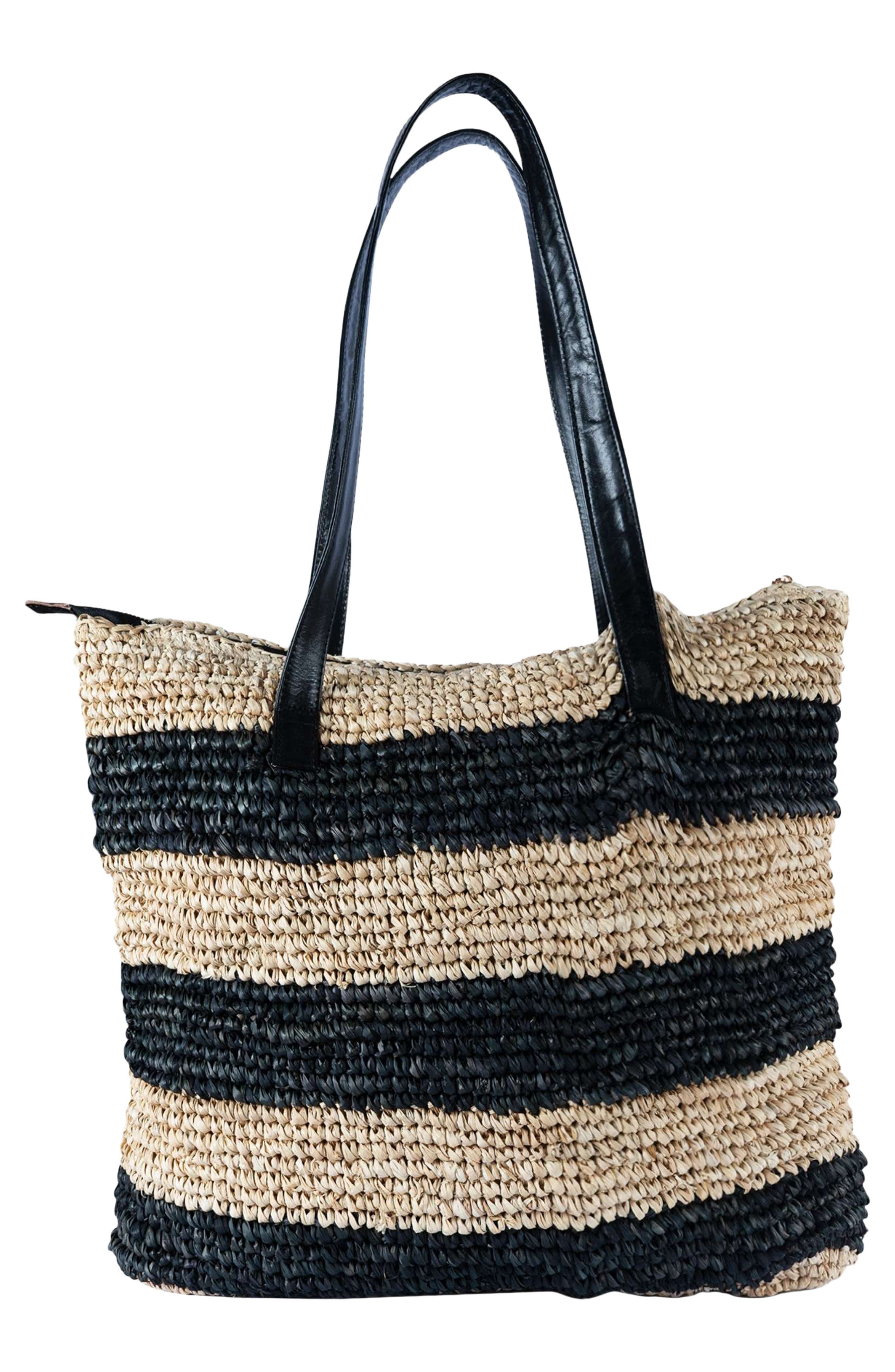 Jelavu Doris Raffia Tote, Alternate, color, 
