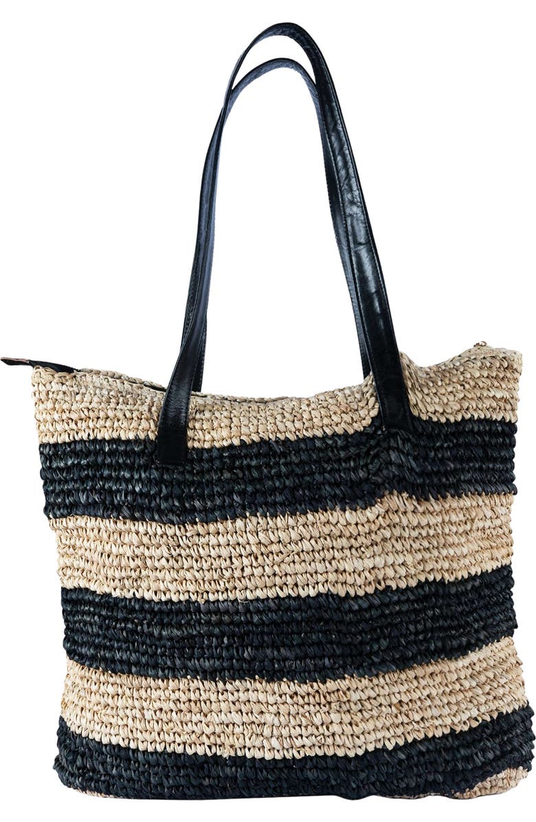 Jelavu Doris Raffia Tote, Alternate, color,