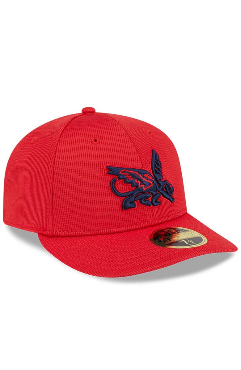 New Era Men's New Era Red Texas Rangers City Connect Batting Practice Low Profile 59FIFTY Fitted Hat, Alternate, color, Red