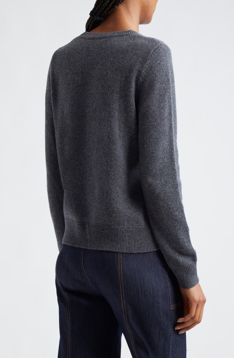 Cinq à Sept Bonjour Intarsia Crewneck Wool Blend Sweater, Alternate, color, 