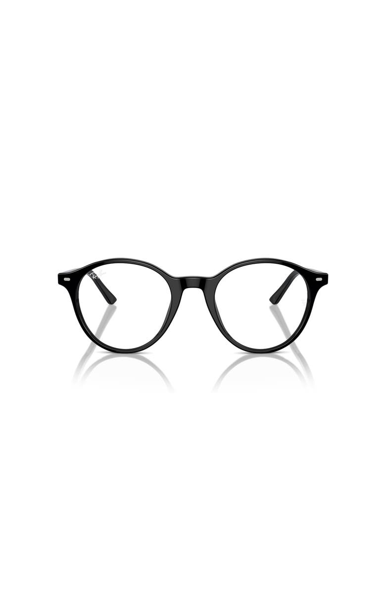 Ray-Ban 49mm Phantos optical glasses, Alternate, color, Black