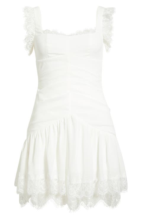 Ira Lace Tiered Minidress