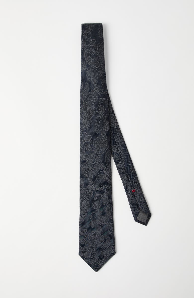 Brunello Cucinelli Necktie with pattern, Alternate, color, 