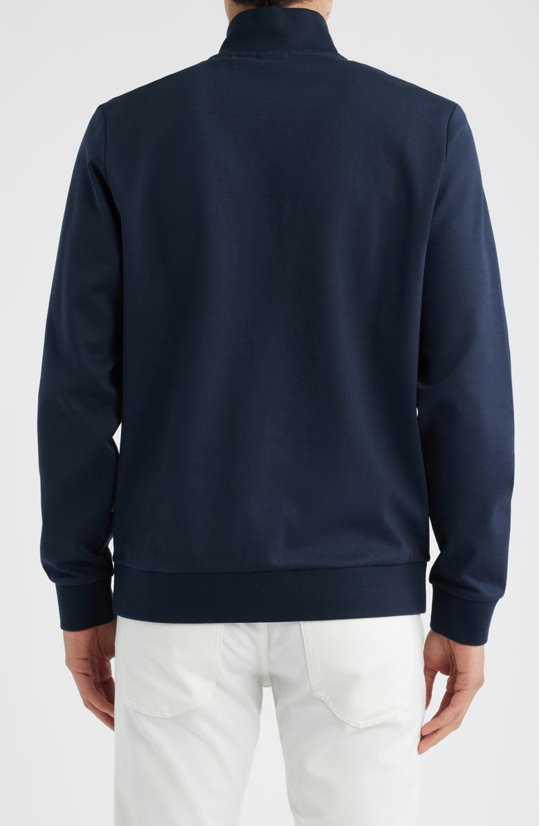 BOSS Stimmann Half Zip Top, Alternate, color, Dark Blue