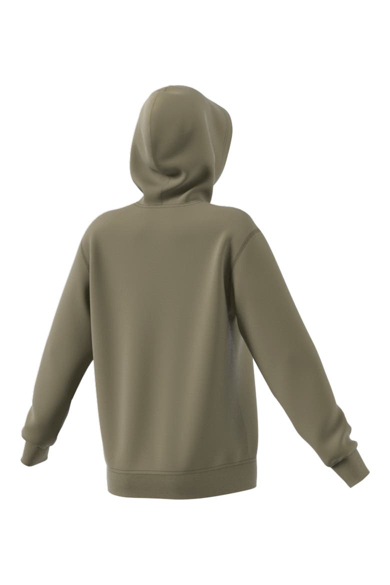 adidias Essentials Fleece Hoodie, Alternate, color, ORBIT GREEN