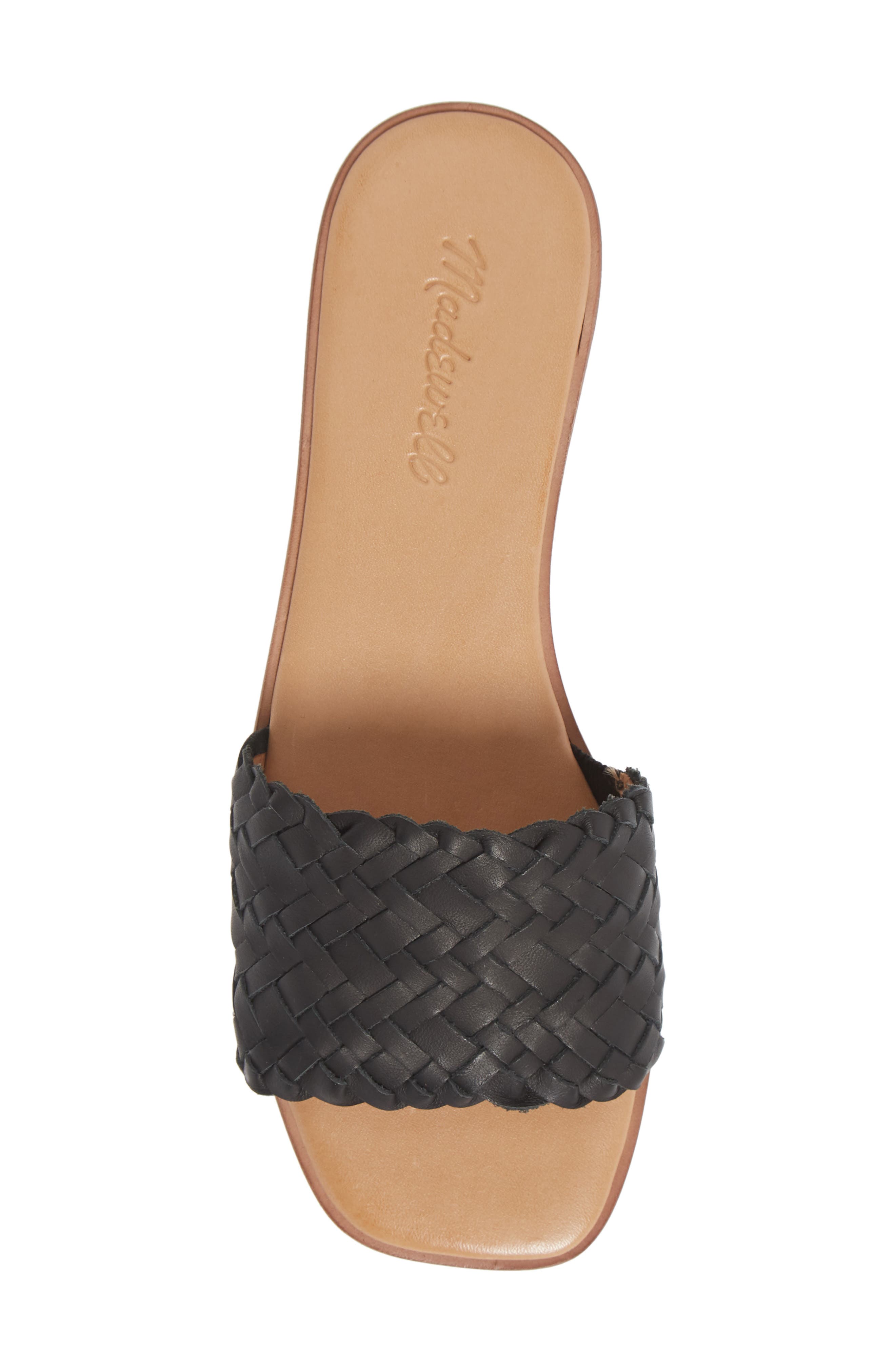 Madewell The Lianne Woven Slide Sandal, Alternate, color, 