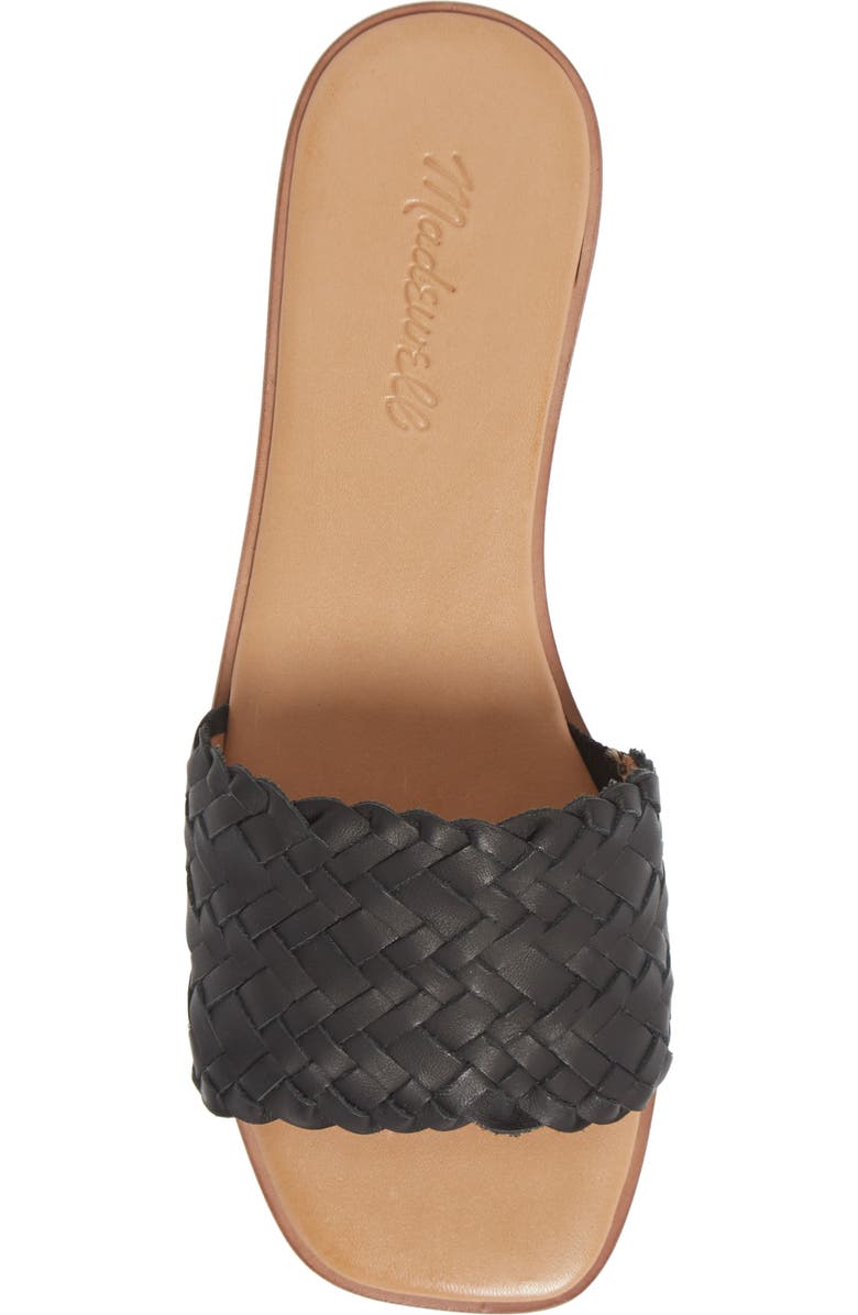 Madewell The Lianne Woven Slide Sandal, Alternate, color,