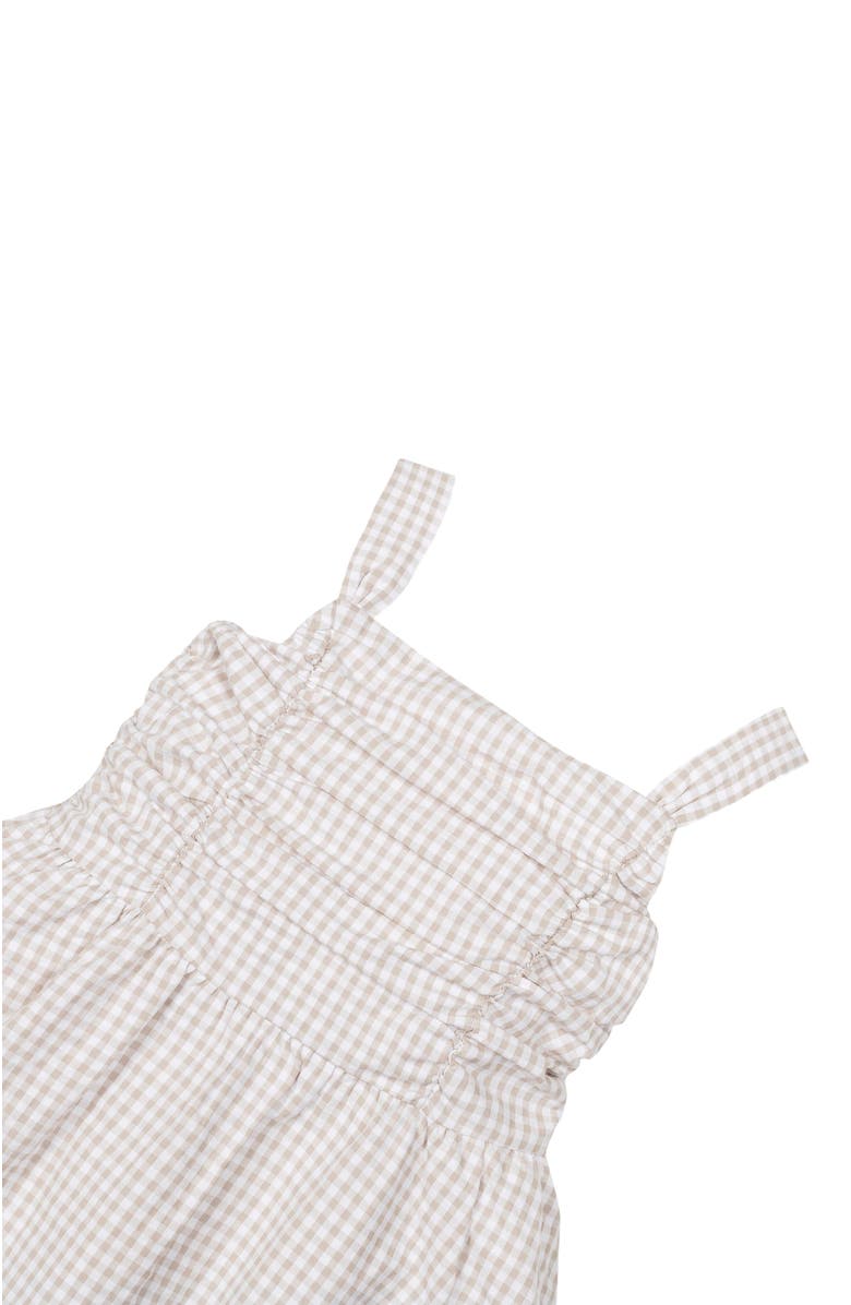 Hope & Henry Baby Girls' Organic Ruched Bodice Party Dress, Infant, Alternate, color, 