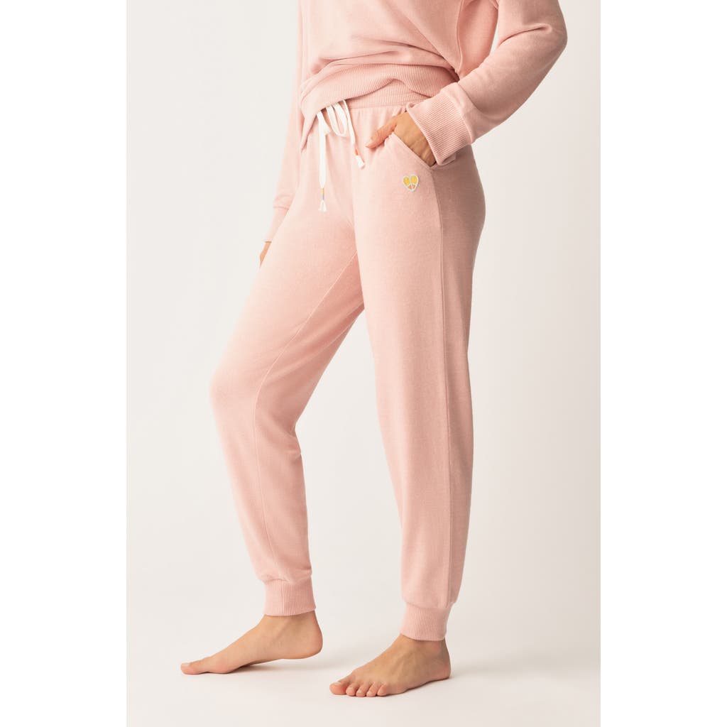 Pj Salvage Sunshine Mind Pajama Pants In Rosewood