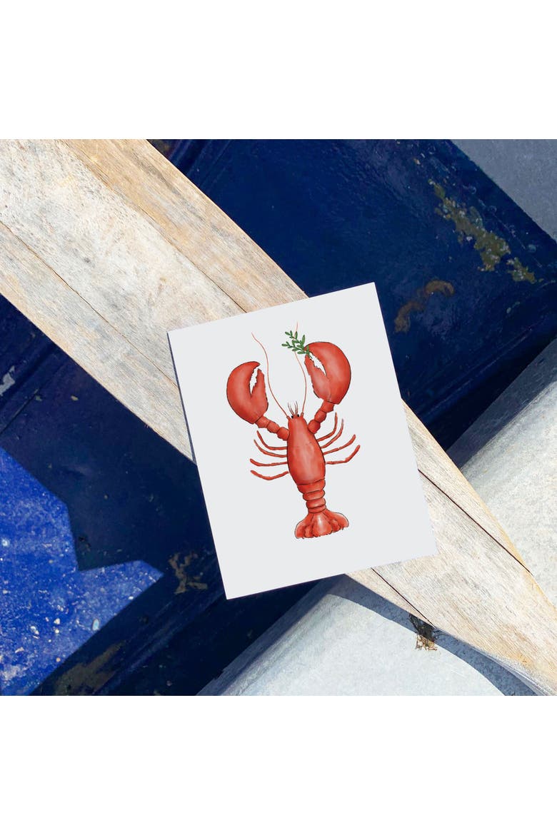 Lobstah Greeting Card Pack Set, Alternate, color, Multi-Pack