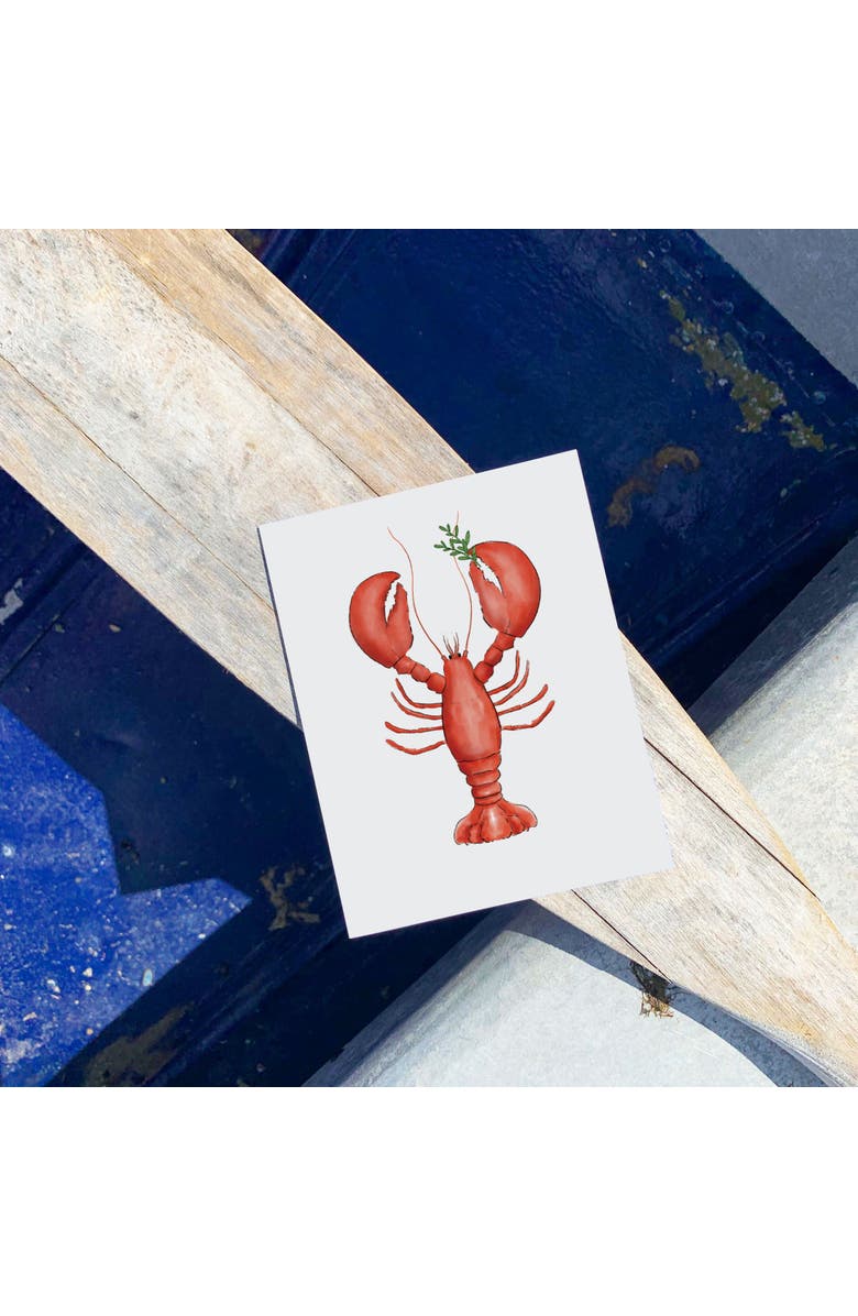 Ramus & Co Lobstah Greeting Card Pack Set, Alternate, color, Multi-Pack