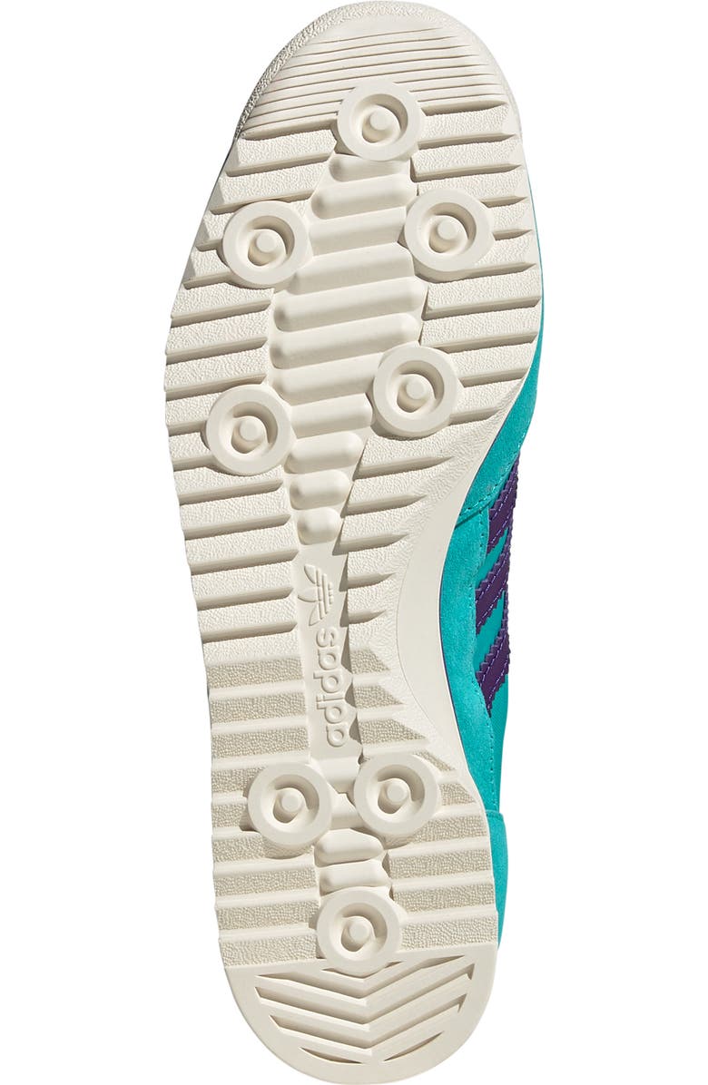 adidas x Sporty & Rich SL 72 Sneaker, Alternate, color, Mint/ Purple/ Cream White