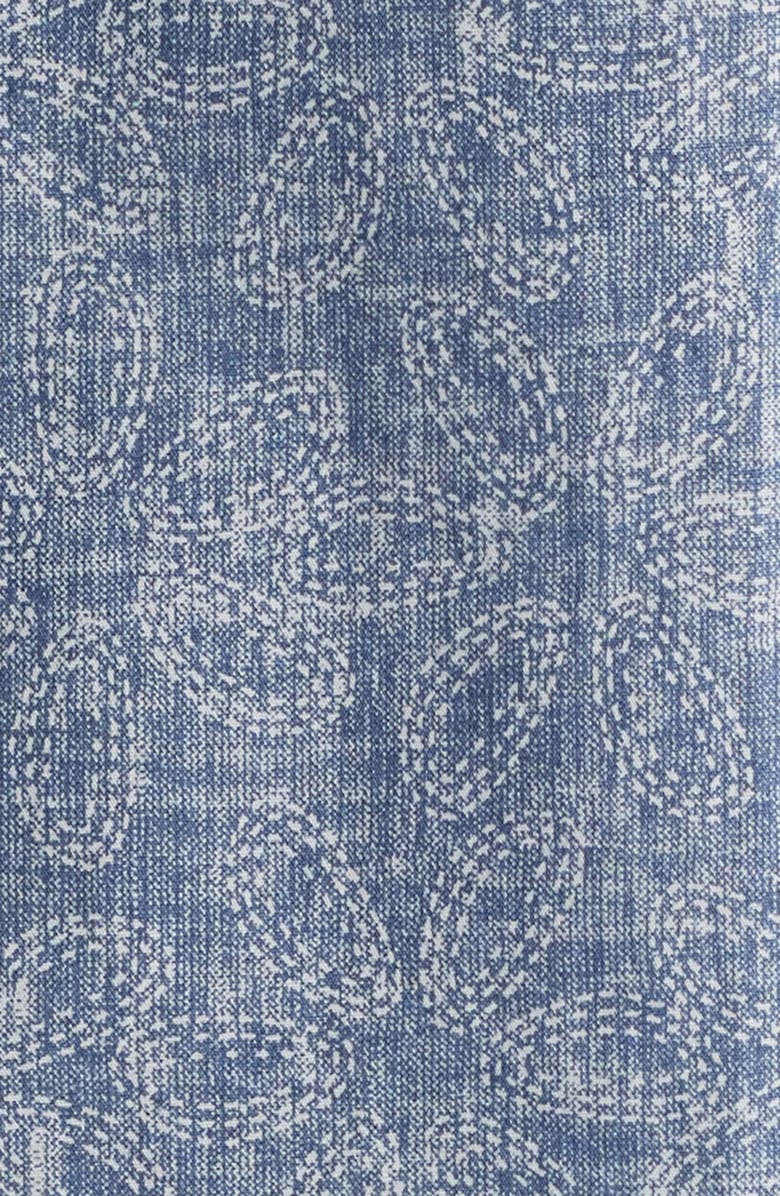 Robert Barakett Roland Short Sleeve Button-Up Shirt, Alternate, color, Blue