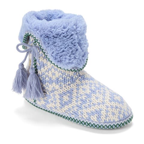 Becky Knit Bootie Slippers