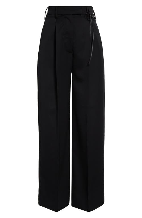 Simone Rocha Wide-leg Puddle Trousers In Black