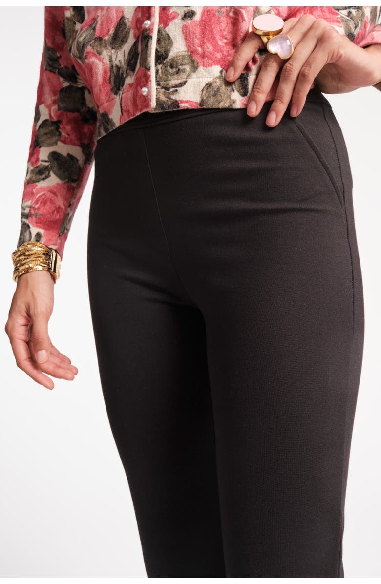 Frances Valentine Wonder Pant Solid Stretch, Alternate, color, Black