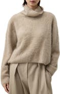 Lilysilk Women's Brushed Cashmere Turtleneck Sweater