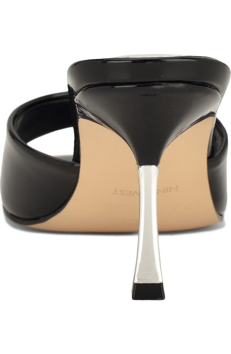 Nine West Lamell Sandal, Alternate, color, Black