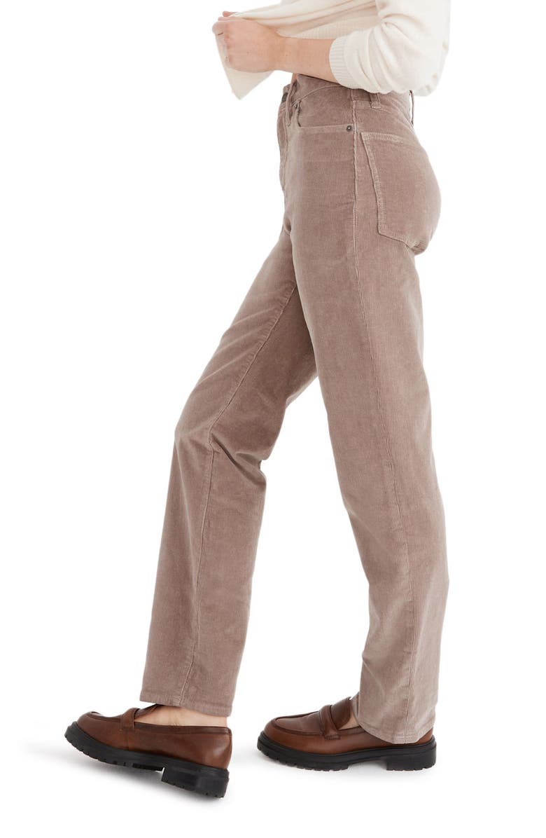 Madewell The Perfect Straight Corduroy Pants, Alternate, color,