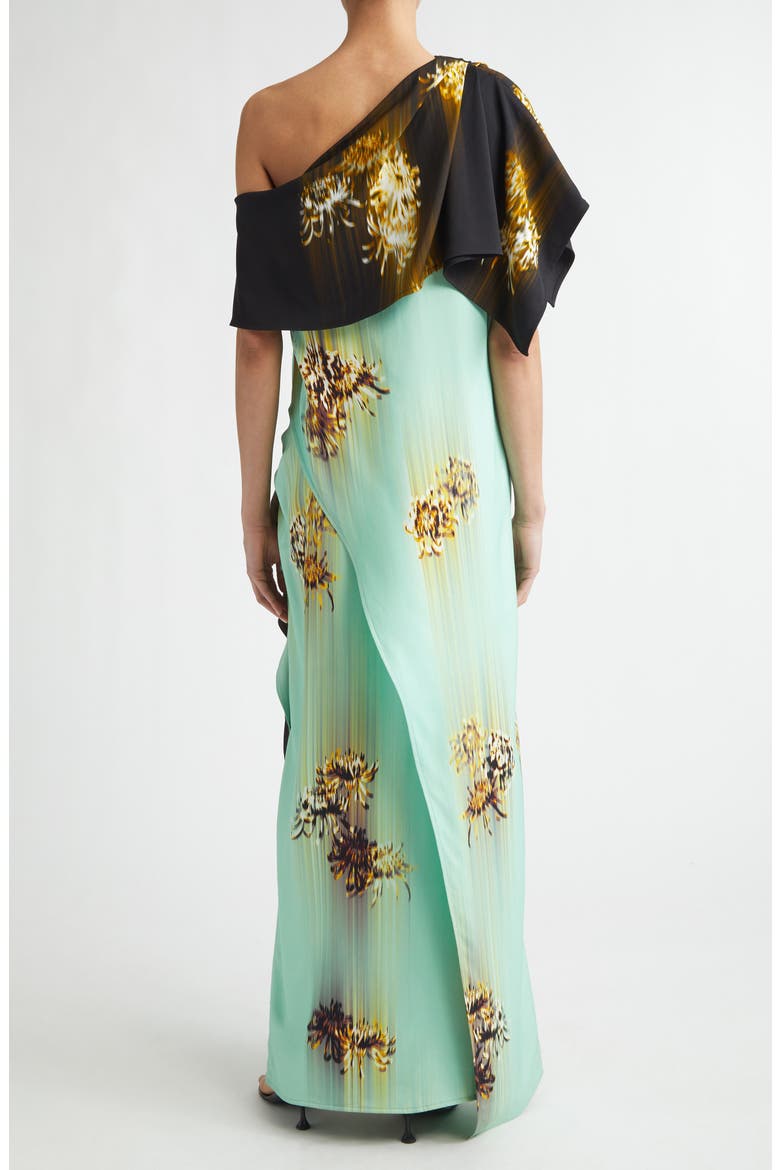 Haya Asymmetric One-Shoulder Cady Top, Alternate, color, GLASS MULTI