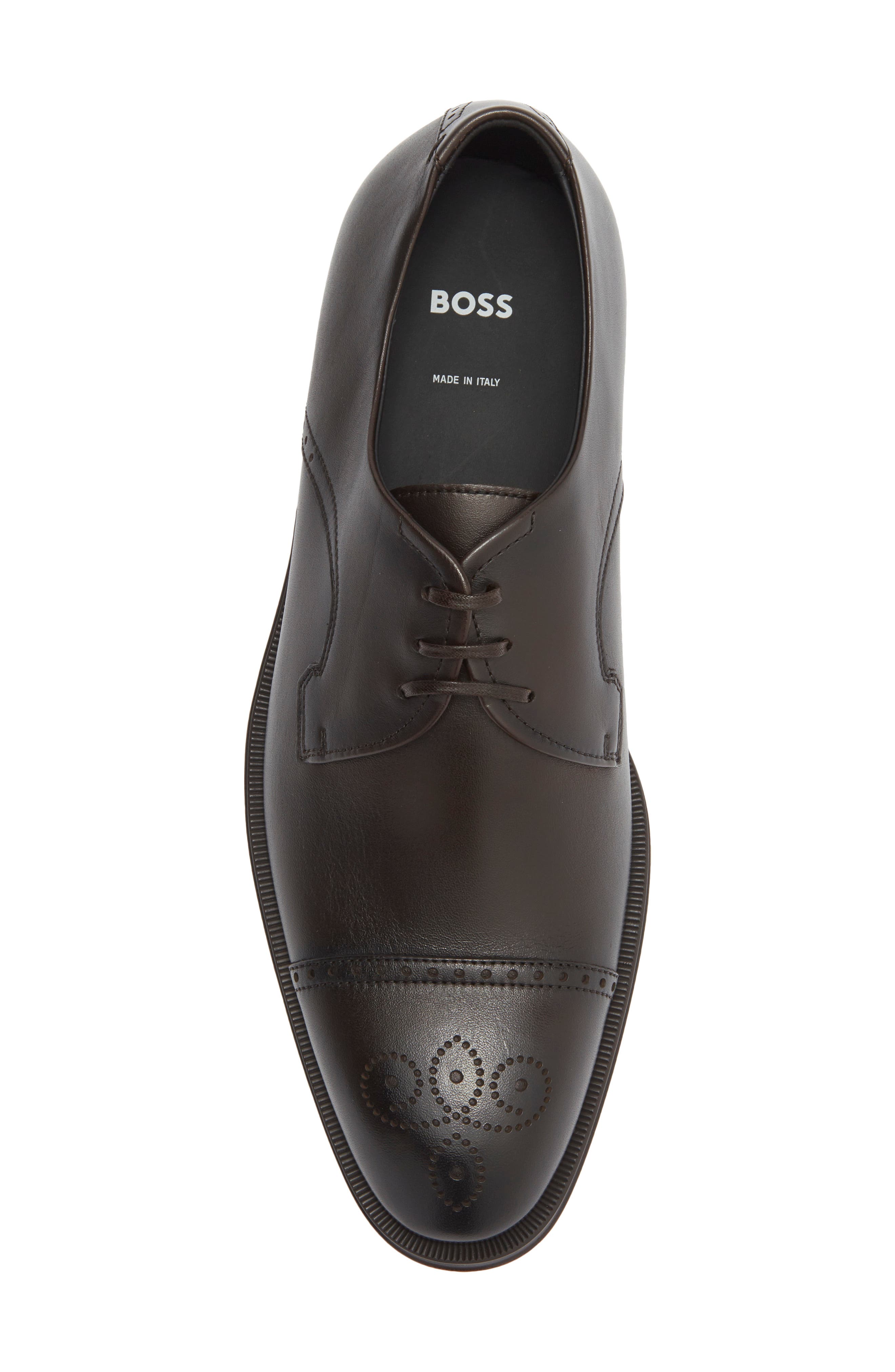 BOSS Derreck Derby, Alternate, color, Dark Brown