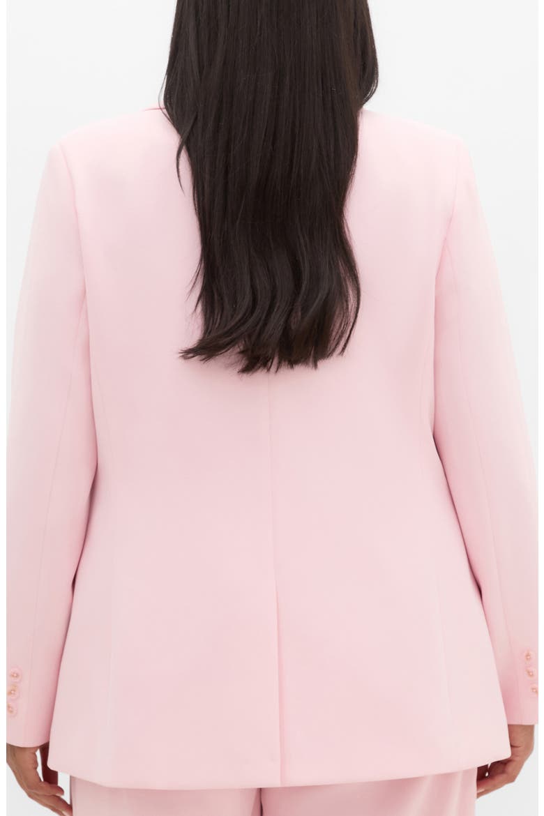 Holly Double Breasted Blazer, Alternate, color, SOFT PINK
