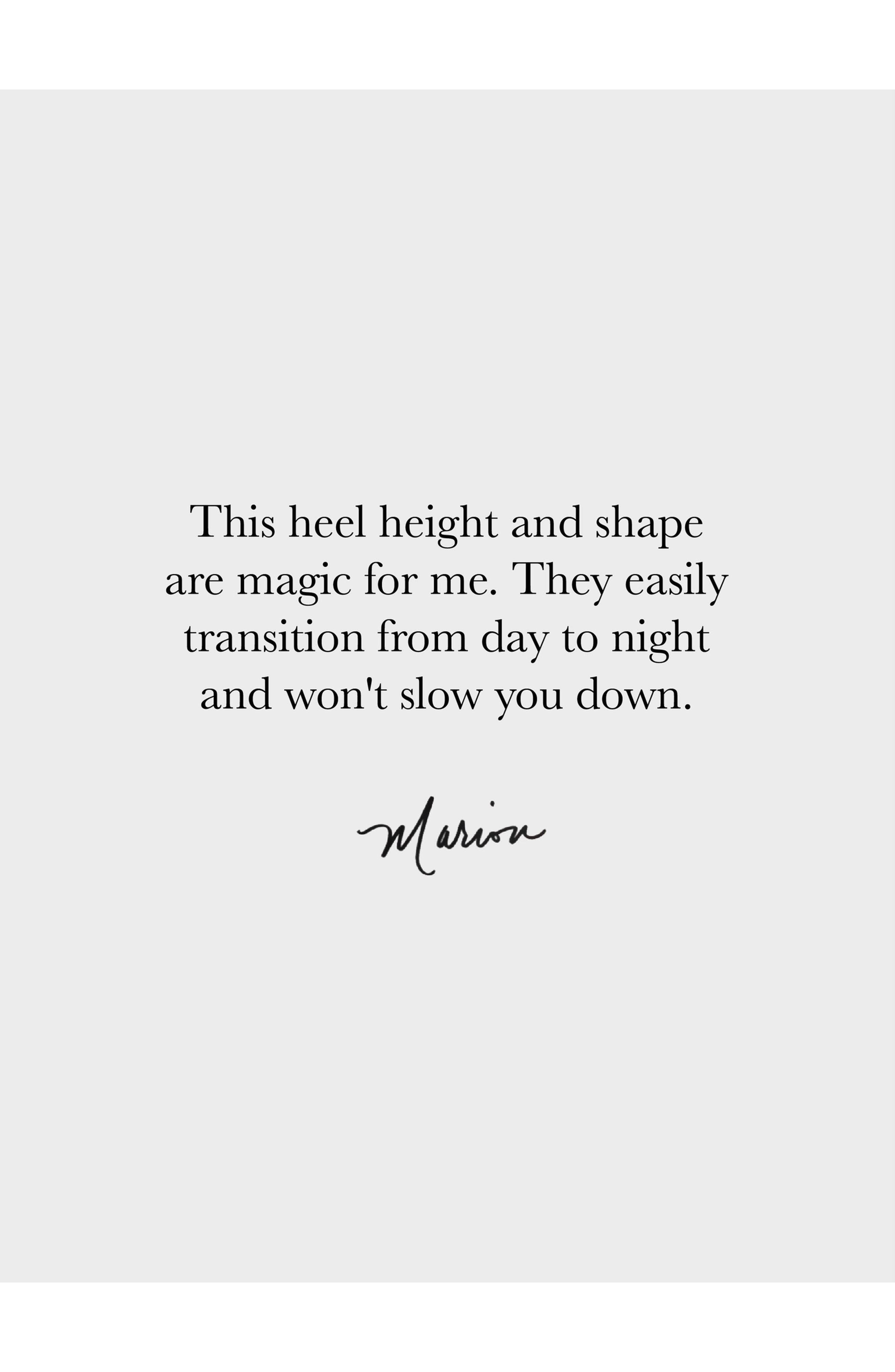 MARION PARKE Classic Pump 70 Suede, Alternate, color, Navy