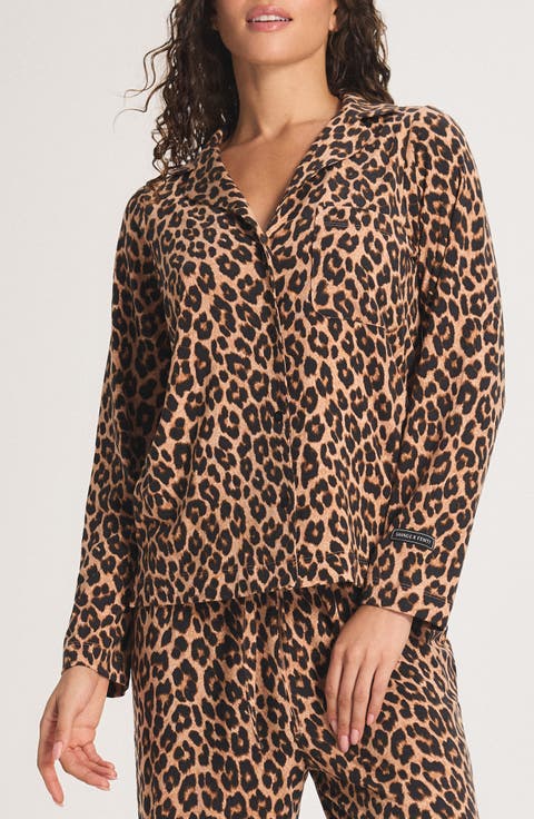 Softcore Modal Blend Pajama Button-Up Shirt