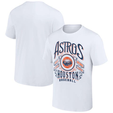 Men's Darius Rucker Collection by Fanatics White Houston Astros Distressed Rock T-Shirt