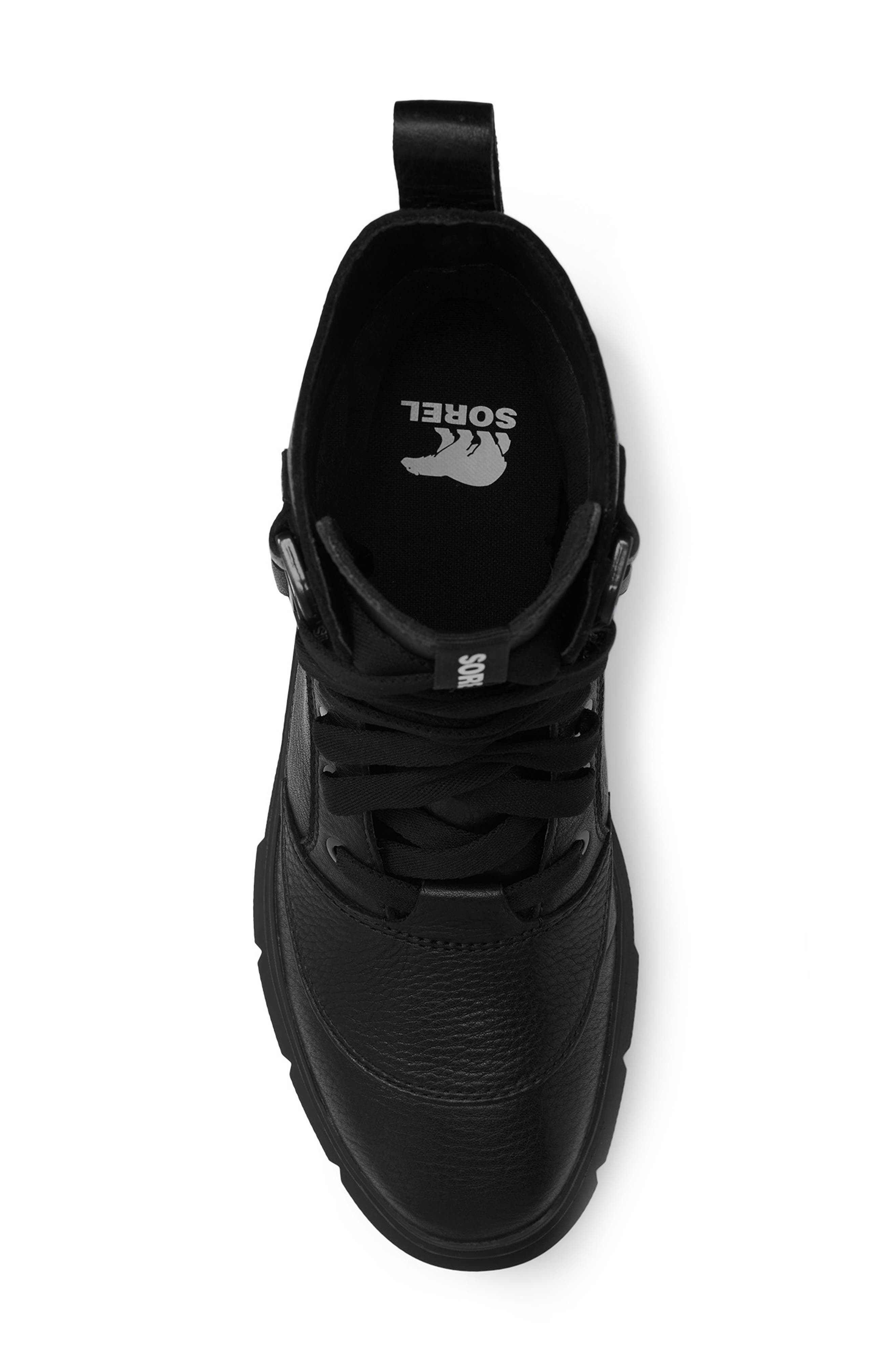 SOREL Caribou X Waterproof Leather Lace-Up Boot, Alternate, color, 