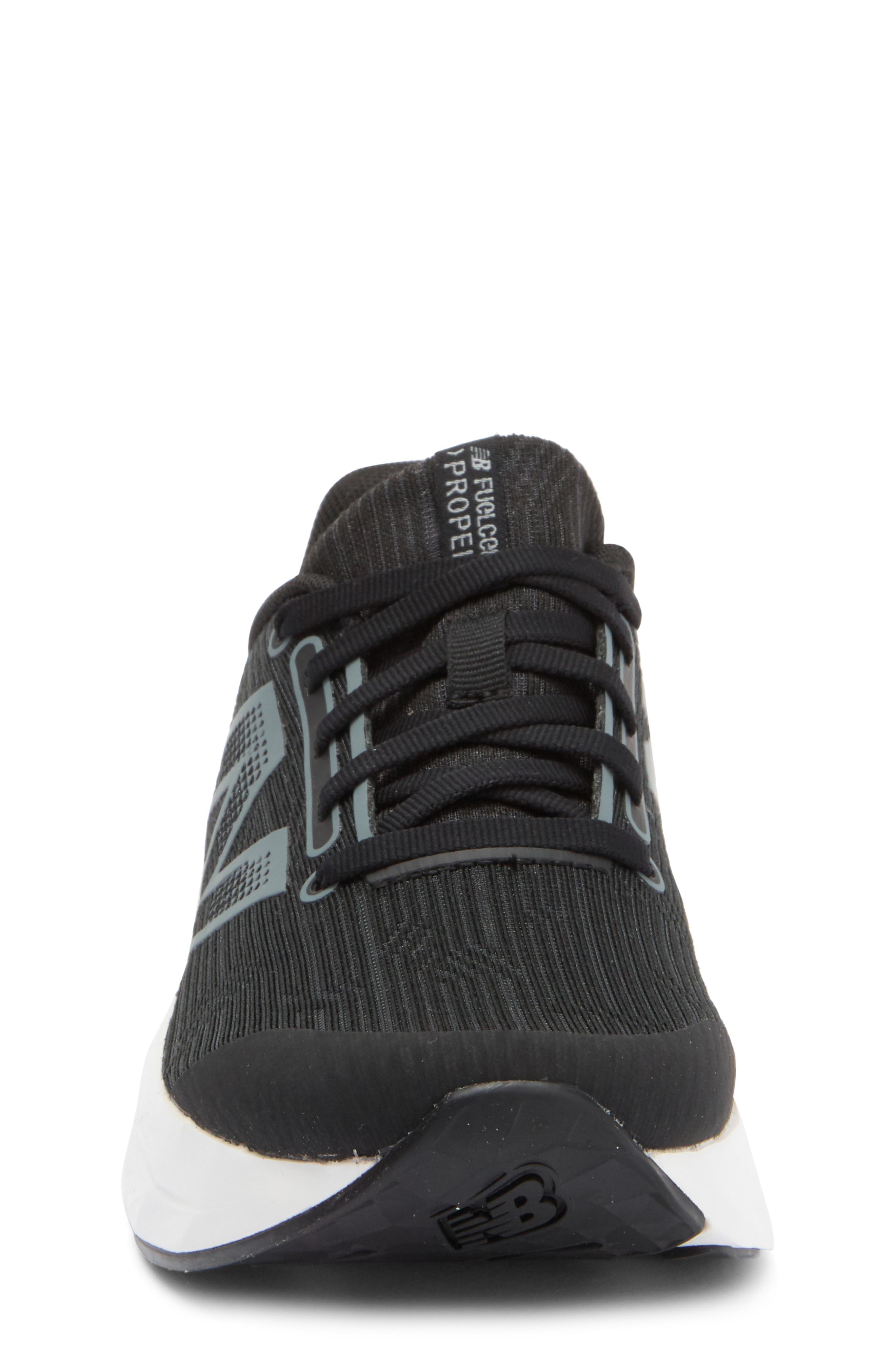 New Balance Kids' FuelCell Propel v5 Running Shoe, Alternate, color, Black/ Steel
