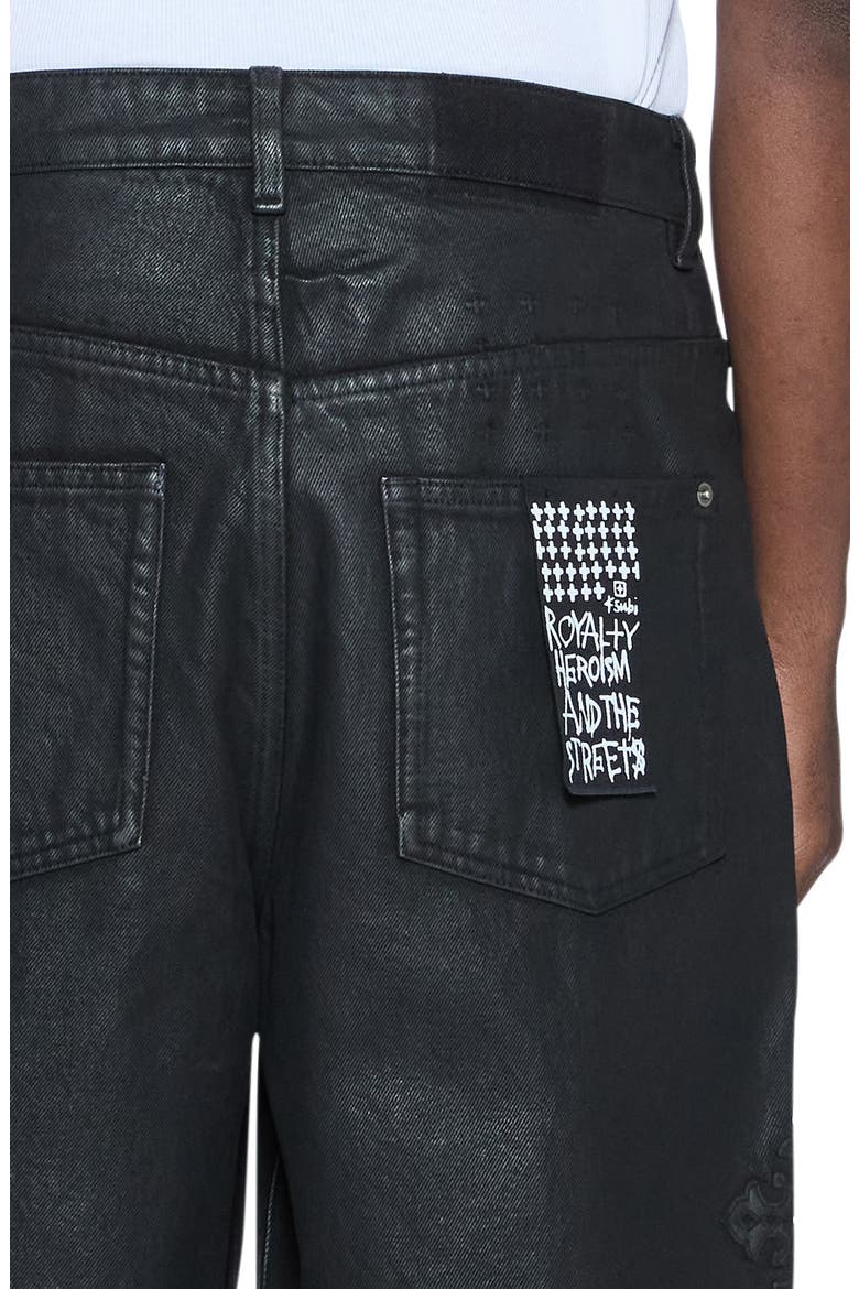 Maxx Backstage Stardom Jeans, Alternate, color, BLACK