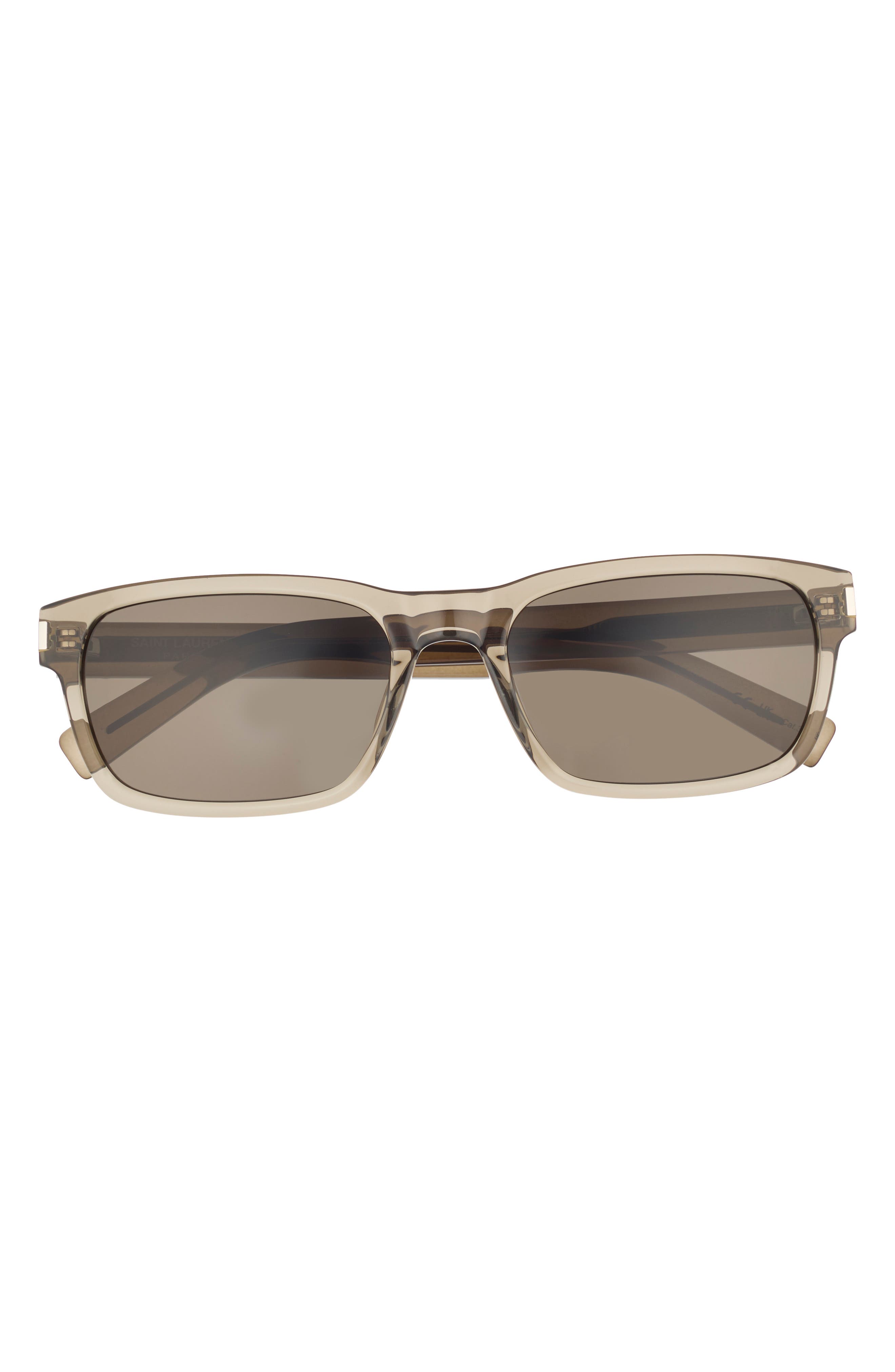 Saint Laurent 57mm Square Sunglasses