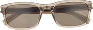 Saint Laurent 57mm Square Sunglasses