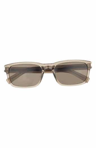 Saint Laurent 57mm Square Sunglasses