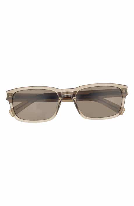 Saint Laurent 57mm Square Sunglasses