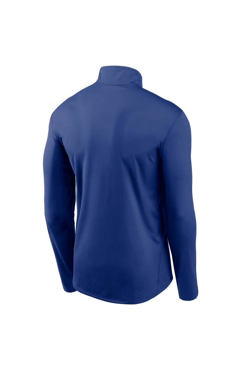 Nike Men's Nike Royal Texas Rangers Team Logo Element Performance Half-Zip Pullover Jacket, Alternate, color, 
