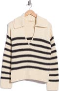 Faherty Heirloom Organic Cotton Polo Sweater