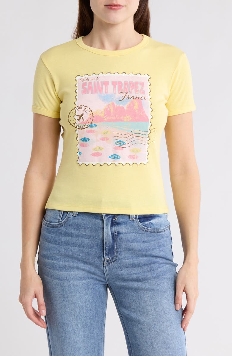 Vinyl Icons Saint Tropez Graphic Baby T-Shirt, Main, color, 