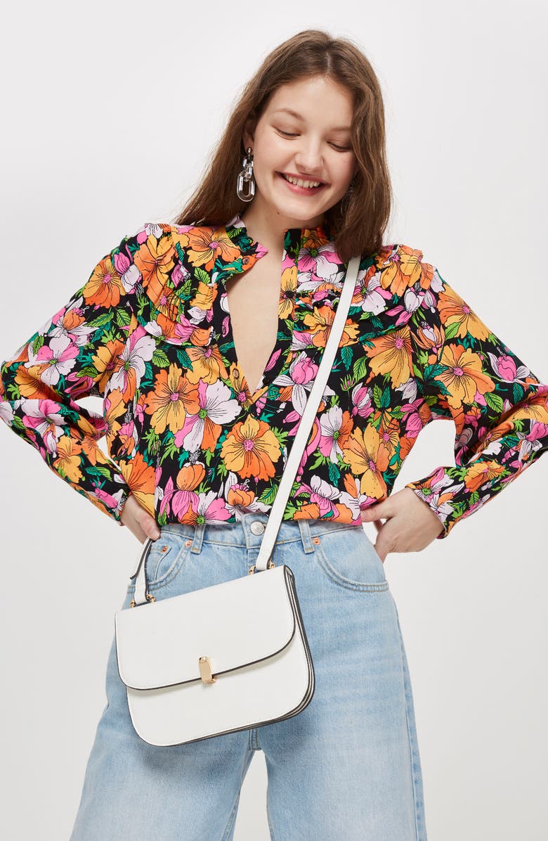 Topshop Ottie Crossbody Bag, Alternate, color,