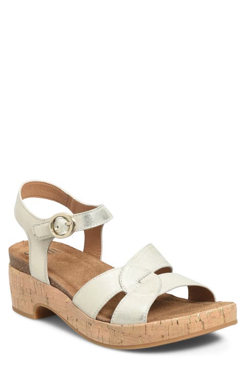 Capri Ankle Strap Platform Sandal (Women)